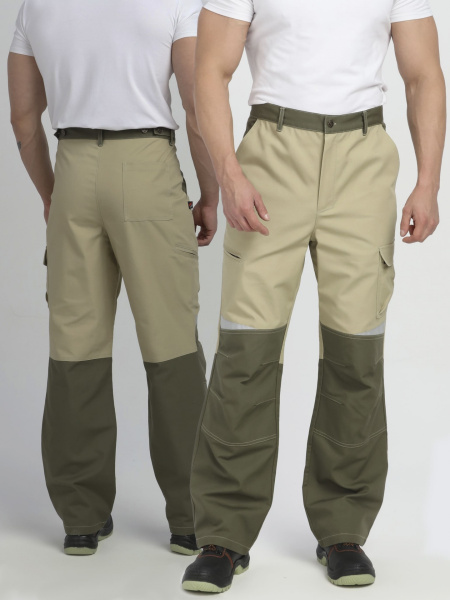 Брюки ЧЕЛСИ CH (хаки/бежевый)