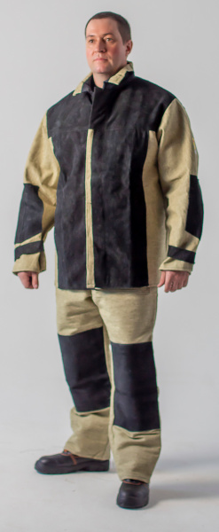 Костюм сварщика зимний со спилком 1,5 с БР