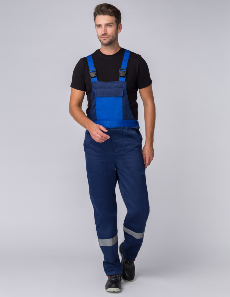 Костюм МАСТЕР с ПК (т.синий/васильковый)