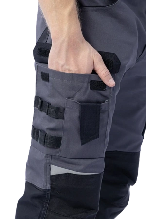 Брюки Brodeks KS 302 (серый/черный)