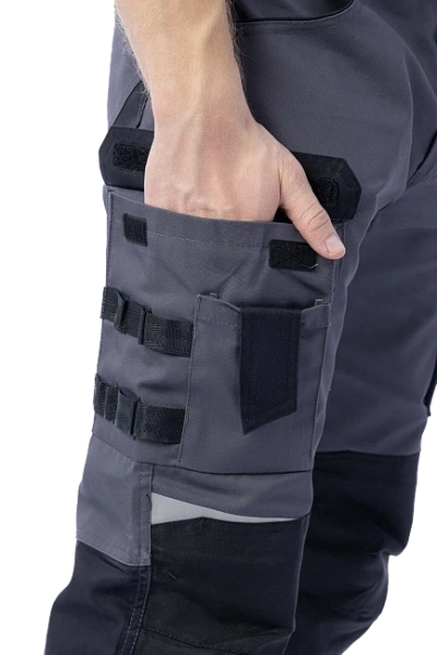 Брюки Brodeks KS 302 (серый/черный)