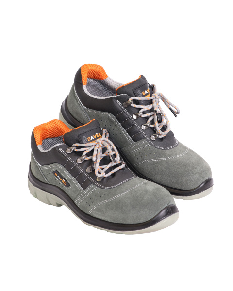 Полуботинки УНИВЕРСАЛ ПУ-ПУ замша (серый)