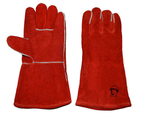 Краги РОСМАРКА 1454 иск.мех 35 см (красный)