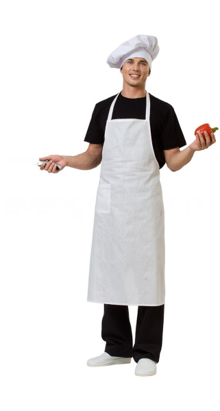 Фартук повара (белый)