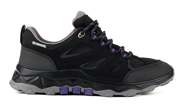 Полуботинки ЛИДЕР WG9-11-MTT-2 ПУ-Резина женские (черный)