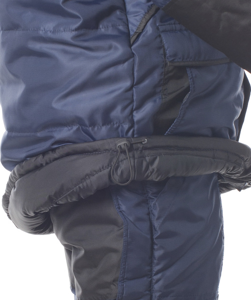 Костюм ПАМИР(ЭЛЬБРУС) зимний с СОП с ПК (т.синий/черный)