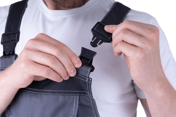 Полукомбинезон ТУРБО SAFETY (серый/т.серый)