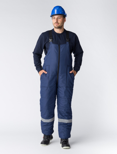 Костюм БЕРКУТ зимний с ПК (т.синий/черный)