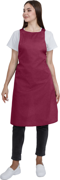 Фартук ЕВРО (бордовый)