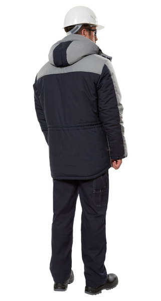 Куртка ЧЕЛЛЕНДЖЕР зимняя (синий/серый)