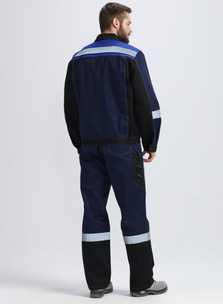 Костюм ВИВАТ-2 ПРЕМИУМ IMP с ПК (т.синий/черный/васильковый)