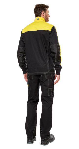 Куртка СТАРТ (черный/желтый)