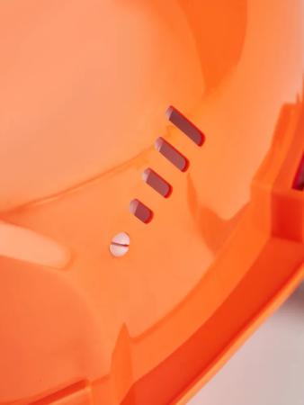 Каска защитная СТРОИТЕЛЬ (оранжевый)