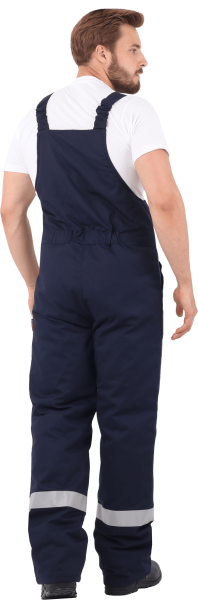 Костюм АНТИСТАТ зимний с ПК (т.синий/василёк)