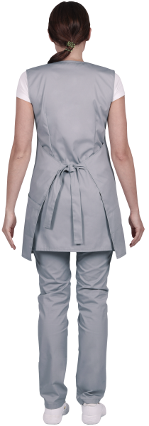 Униформа ВУППИ женская фартук брюки (серый)