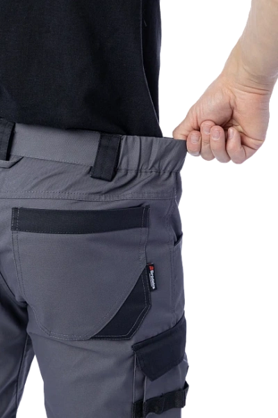 Брюки Brodeks KS 302 (серый/черный)