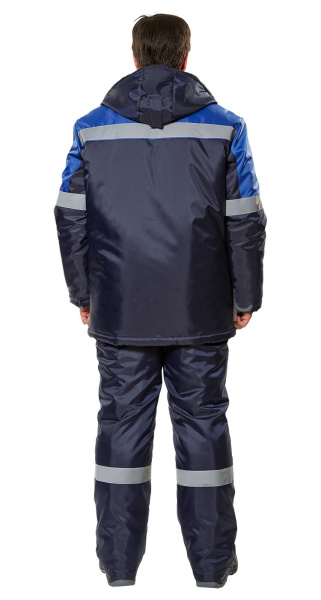 Костюм ФРЕЙМ зимний с ПК (синий/васильковый)
