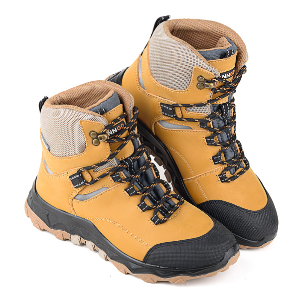 Ботинки ЛИДЕР WG9-09-MTT-2 ПУ-Резина женские (бежевый)