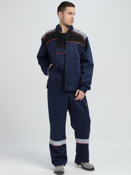 Костюм ПРАКТИК-2 СОП CH с ПК (т.синий/черный)