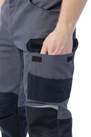 Брюки Brodeks KS 302 (серый/черный)