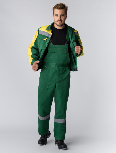 Костюм СФЕРА NEW с ПК (зеленый/желтый)