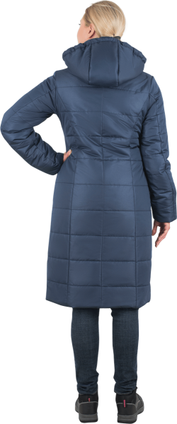 Пальто ФЬЮЖЕН женское зимнее (т.синий)
