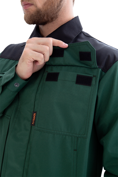 Костюм ТЕХНИК 2 с ПК (т.зеленый/черный)