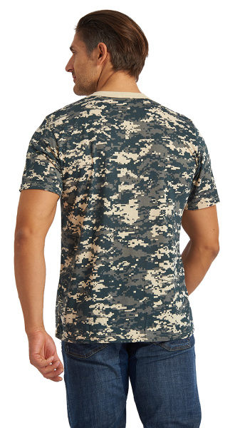 Футболка (кмф cветло-серая цифра)