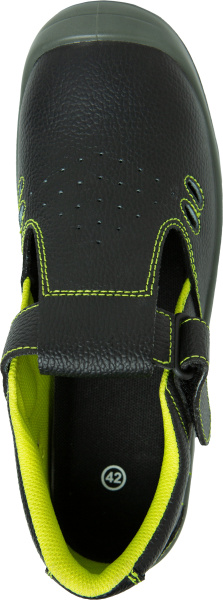 Полуботинки СПЕЦ® ПУ/ПУ с перфорацией кожаные с МП