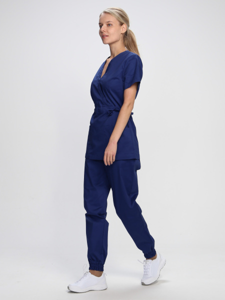 Костюм MEDLINE женский с БР (т.синий)