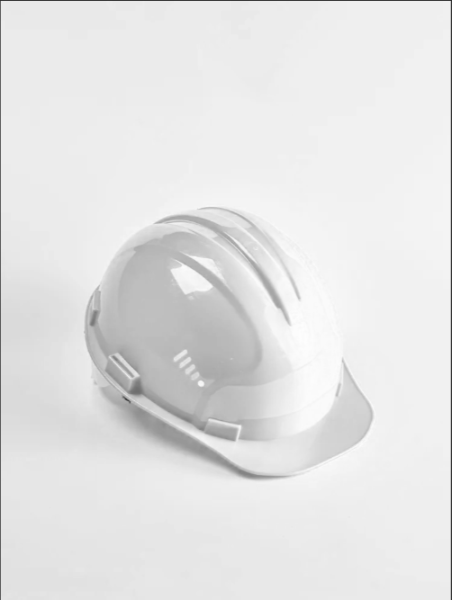 Каска защитная СТРОИТЕЛЬ (белый)