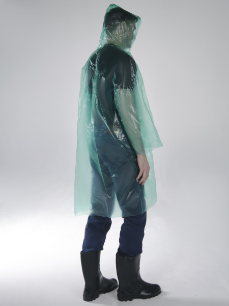 Плащ-дождевик ПВД (цветной)