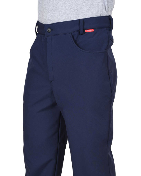 Брюки СИРИУС-АЗОВ софтшелл (синий)