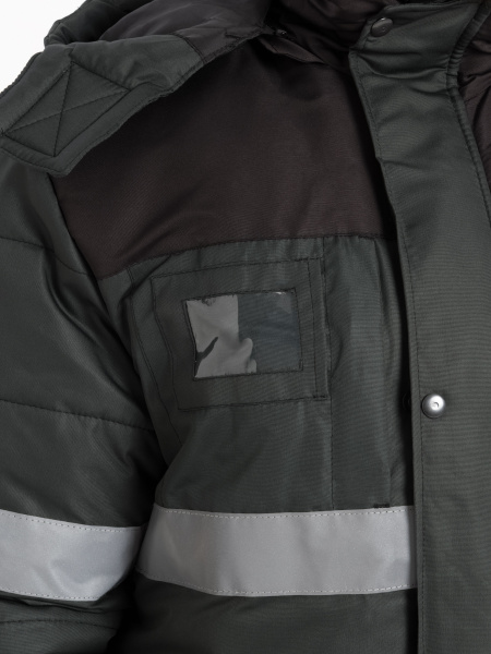 Костюм НОРДМЕН зимний с СОП с ПК (серый/чёрный)