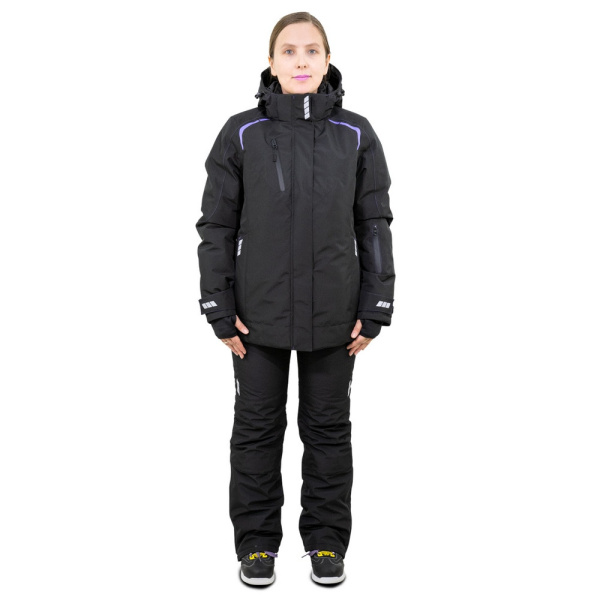 Куртка BRODEKS KW 208 женская зимняя (черный)