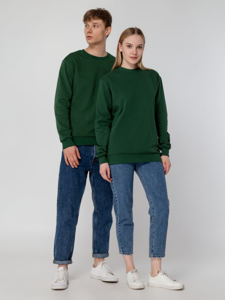 Толстовка UNIT TOIMA HEAVY  (т.зеленый)