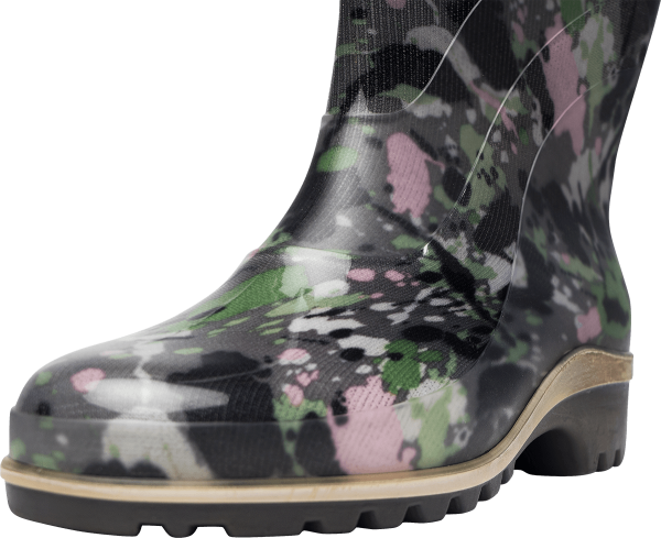 Сапоги ПВХ женские с рисунком