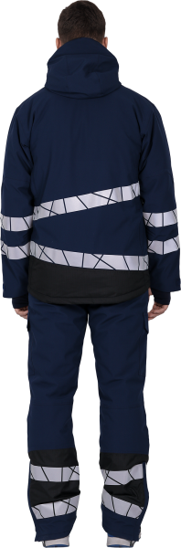 Куртка ACTIVE утепленная (синий/черный)