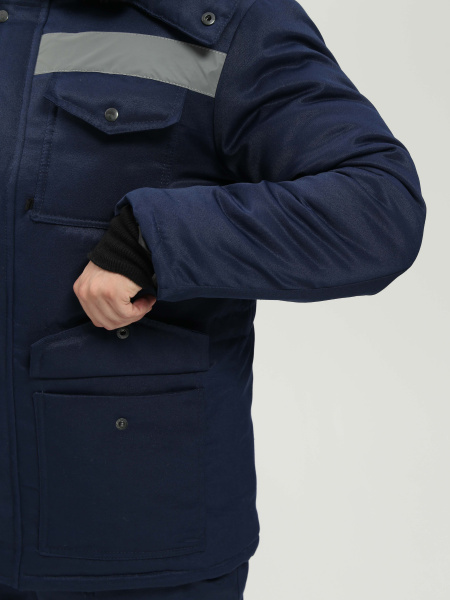 Костюм МЕРАК-2 СОП зимний с ПК (т.синий)