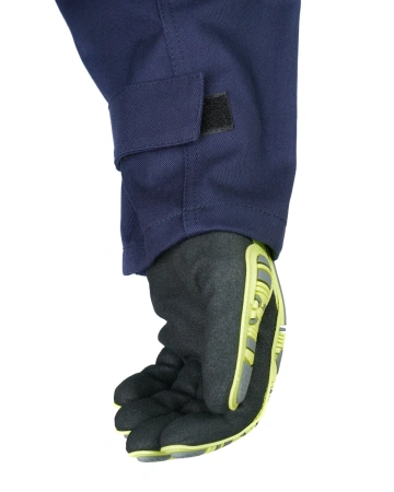 Костюм сварщика ОНИКС СОП 1 кл.защиты с БР (т.синий/красный)