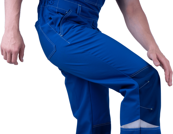 Полукомбинезон ТУРБО SAFETY (василек/синий)