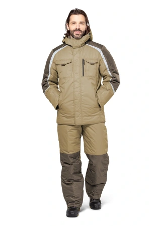 Костюм ФИЛИГИР зимний с БР (бежевый/хаки)