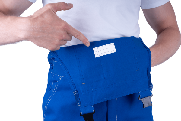 Полукомбинезон ТУРБО SAFETY (василек/синий)