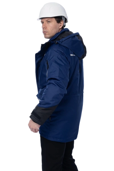 Парка BRODEKS KW 215 зимняя (синий)