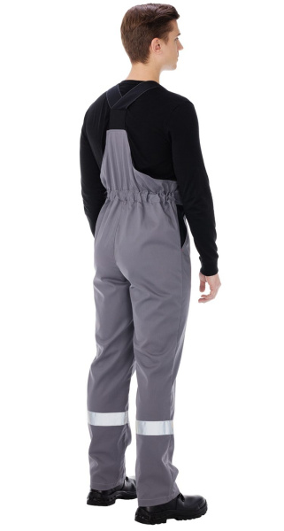 Костюм КАПЕР с БР (серый/черный/красный)