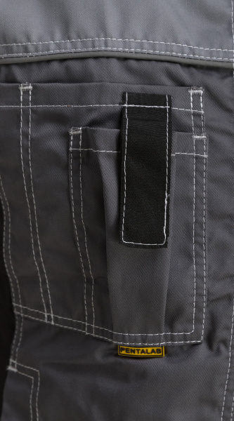 Жилет RONTA JT3246 (т.серый/св.серый/черный)