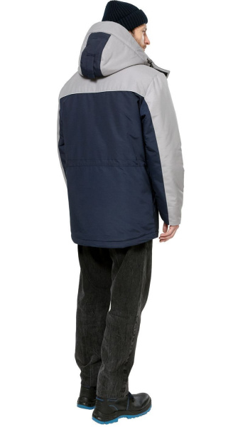 Куртка ЧЕЛЛЕНДЖЕР зимняя (синий/серый)