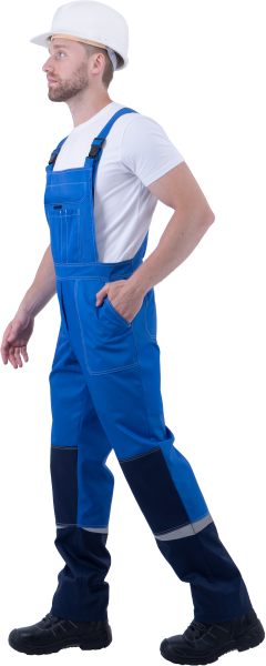 Костюм КМ-10 ЛЮКС летний с ПК (василек/т.синий)