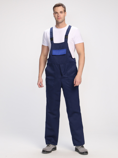 Полукомбинезон для ИТР (т.синий/васильковый)