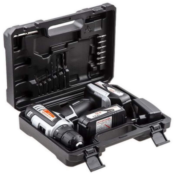 Аккумуляторная дрель-шуруповерт ИНТЕРСКОЛ ДА-18ЭР 536.0.2.02 18В 38Нм 2х1.5А/ч